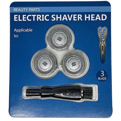 Cabezales de repuesto para afeitadoras Philips HQ8. Cabezales de afeitado para Philips Aquatouch. Cuchillas de repuesto compatibles con AT890, PT870, HQ7320, HQ7380, HQ7760 y HQ8.