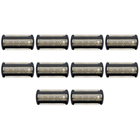 Cabezales de repuesto para recortadora/afeitadora corporal, 10 unidades, compatibles con los modelos BG2024, BG2036, BG3015, TT2000 y TT2021.
