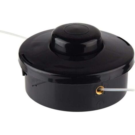 Cabezales universales para desbrozadora M10 x 1,25, cabezal de bobina universal para desbrozadora de gasolina, compatible con recortadoras de jardín eléctricas y de gasolina (1 unidad)