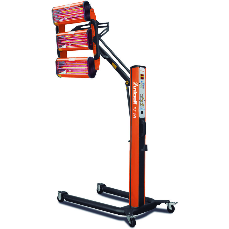 

6205000 SECADOR PINTURA INFRARROJOS ILT 3W - 3x1000W - Unicraft