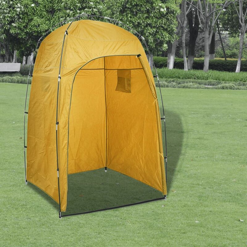 

Cabina de ducha/WC/vestidor para camping amarillo - Amarillo