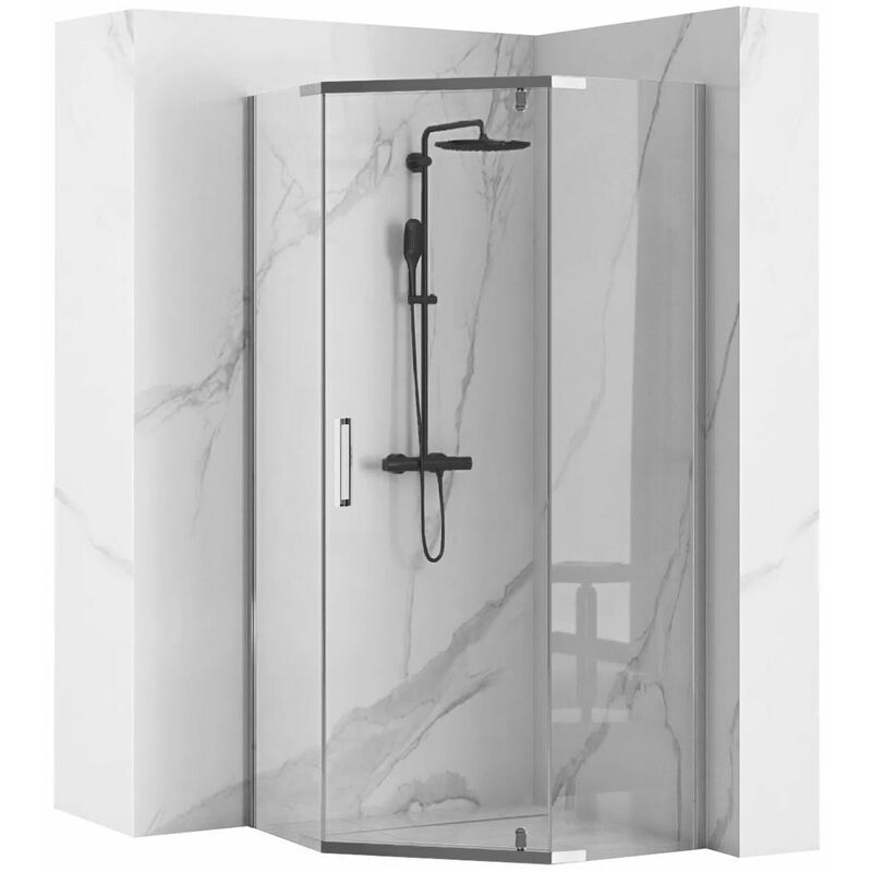 Cabina doccia axin chrom 80X80