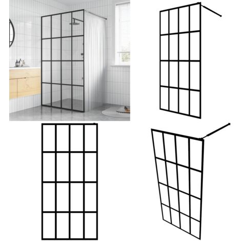 Cabina Doccia con Vetro Temperato Trasparente 118x190 cm - Doccia in vetro - Doccia industriale
