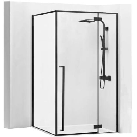 CABINA DOCCIA FARGO 80X100 BLACK MAT