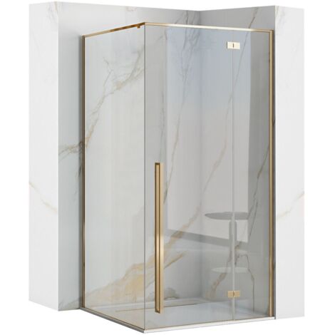 CABINA DOCCIA FARGO 80X100 GOLD