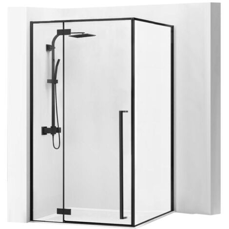 CABINA DOCCIA FARGO 90X120 BLACK MAT