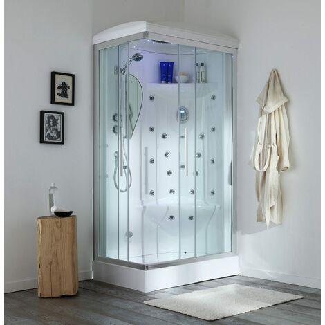 Cabina Doccia Multifunzione 80x120.Cabina Doccia Idromassaggio 70x90 Iride Destra Con Sauna 02030221200603