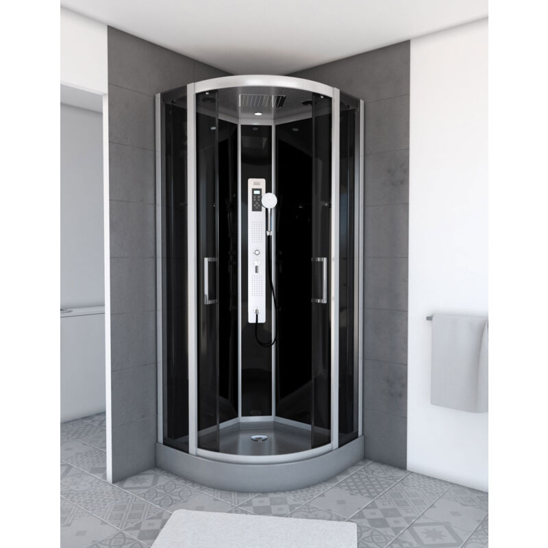 

Cabina Ducha 1/4 Circulo 95X95X215Cm- Primus Round