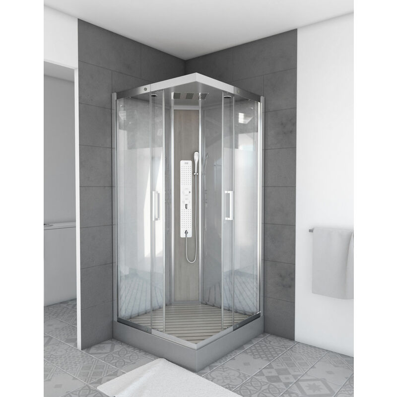 

Cabina Ducha Rectangular Shacky Square 90 90X90X215Cm