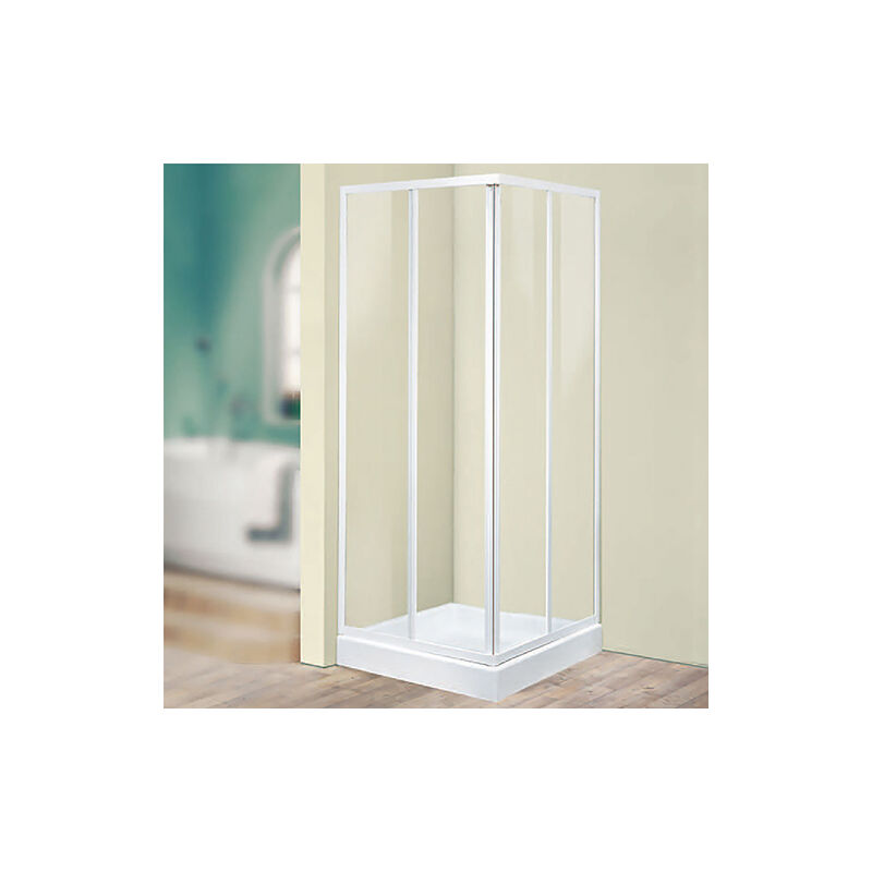 Paroi de douche acrylique 2 faces 68-78x79-89 cm