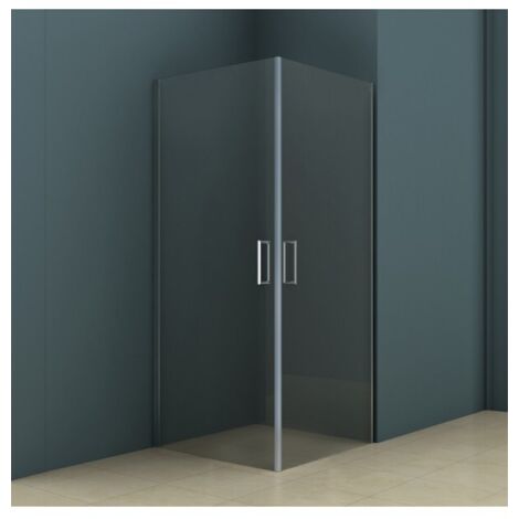 Cabine de douche d'angle NOVIK 209 RIHO 100x100 x200cm avec 2 portes battantes