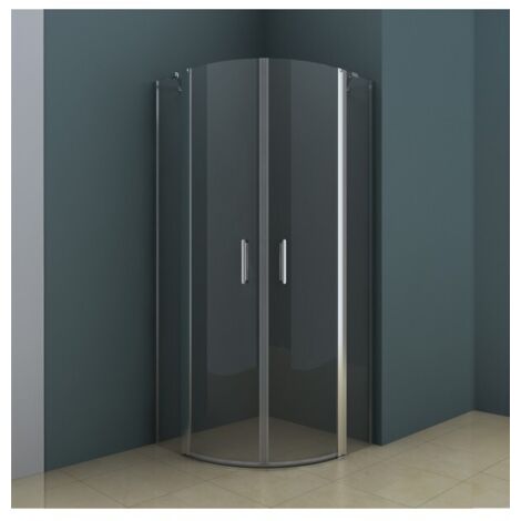 Cabine de douche ¼ de cercle NOVIK 309 RIHO 90x90 x200cm à portes battantes