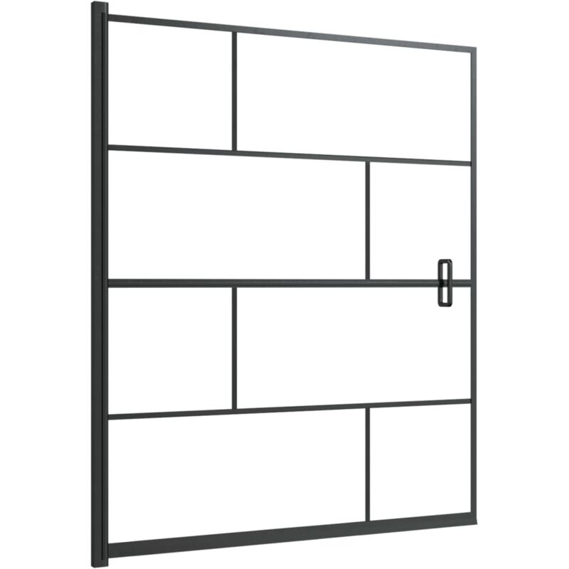 Vidaxl - Cabine de douche esg 116x140 cm Noir