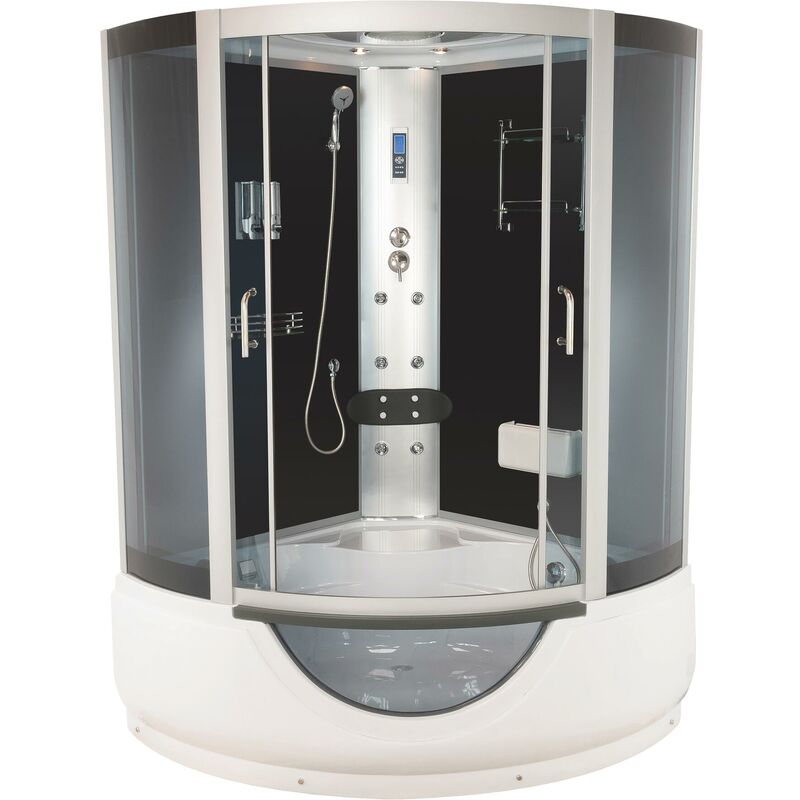 Cabine De Douche Hydro Faro Grise