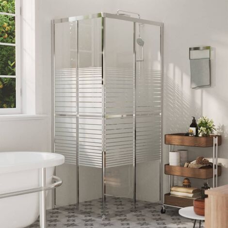 Cabine de douche intégrale, Cabine de douche complète, Paroi de douche verre ESG 90x70x180 cm BXZ9362