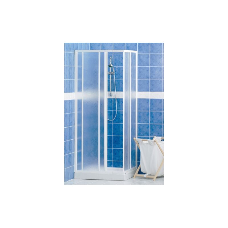 cabine de douche rA glable cabine de luxe blanche S01M cm 68-80 cabines de bain