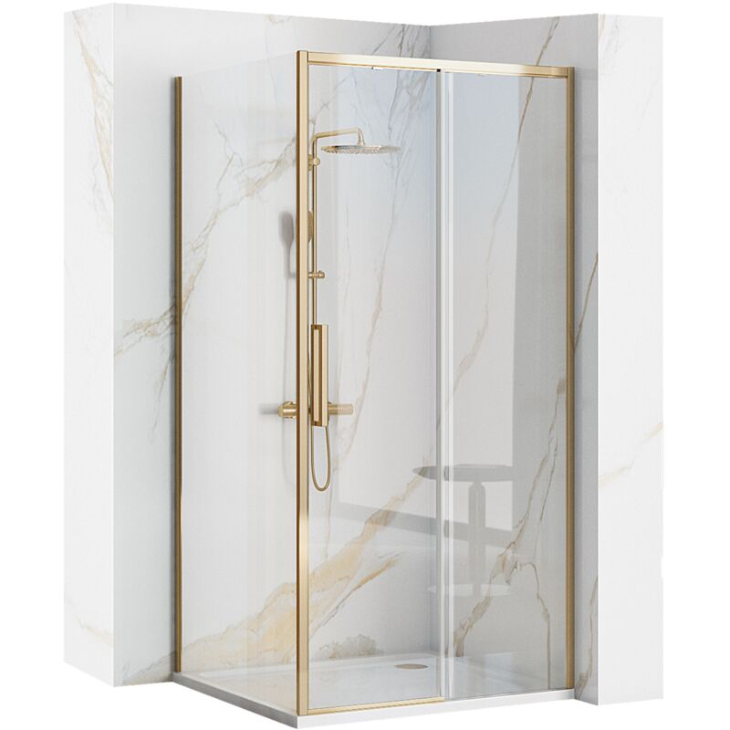 Cabine de douche rapid slide gold