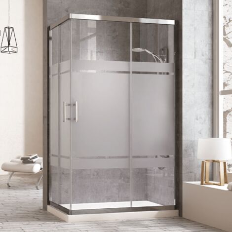 CABINE DE DOUCHE MULTIFONCTION 70X110 GAUCHE AVEC BAIN-VAPEUR, IRIDE