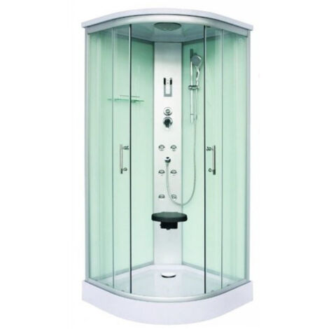 Cabine de douche SCALA 90x90x215 cm BLANC
