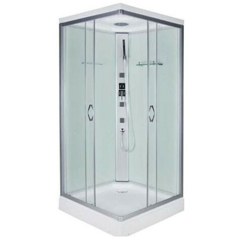 Cabine de douche TWIST 90 x 90 x 210 / 80 x 80 x 210 cm - Dimensions: 80x80 cm