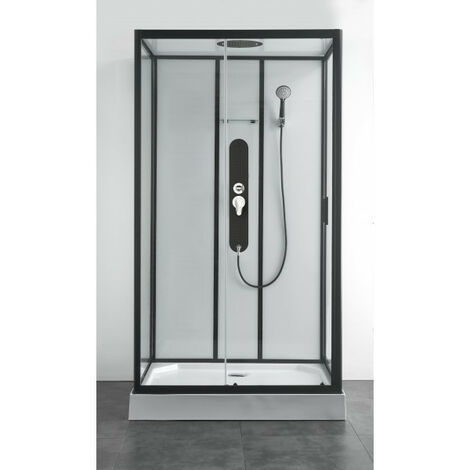Cabine de douche VANDERA III 120x80x225 cm montage rapide