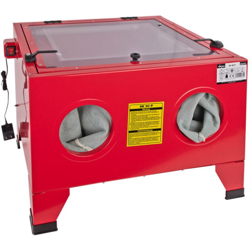 Dema - Cabine de sablage / sableuse 90 Litres