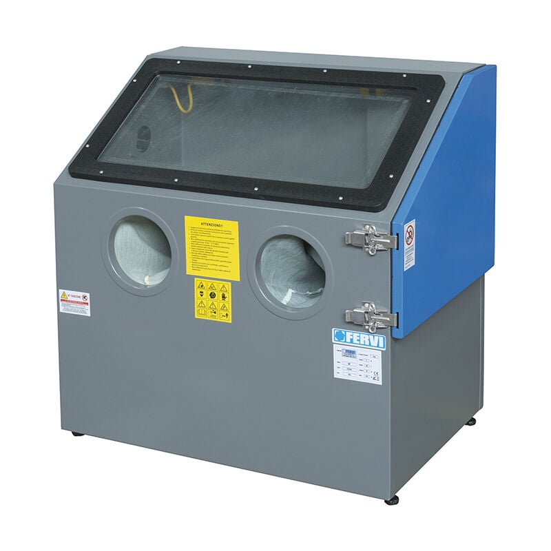 Fervi - cabine de sablage sableuse banc avec pistolet 0487