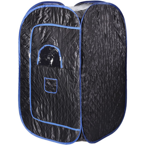 Cabine de sauna portable pliable, cabine de sauna à vapeur, améliore la circulation sanguine, tente de sauna pour la maison
