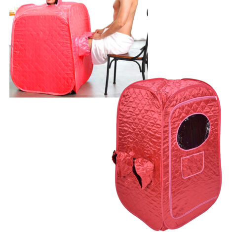 Cabine De Sauna Portable Pour Le Corps Entier Avec Vapeur, Équipement De Sudation Domestique, Idéal Pour La Relaxation Et La Détente