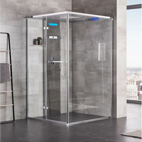 Cabine de douche hydromassante ALDABRA - 120x80x215cm