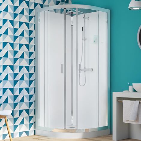 Cabine Eden 2 Coulissant 80Rd Receveur Haut - KINEDO CA8330