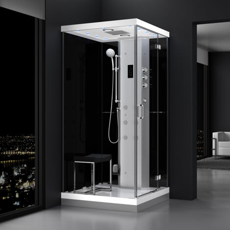 Cabine hammam 100 x 100 URBAN DROITE N2