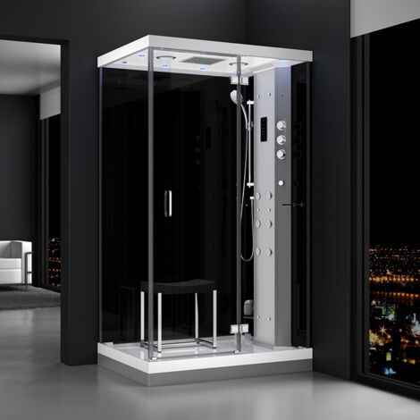 Cabine hammam 120 x 90 URBAN DROITE N2