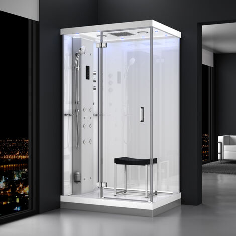 Cabine hammam 120 x 90 URBAN GAUCHE B2