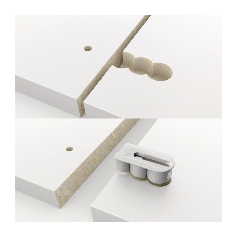 

Cabineo 12 Paneles Separadores 500 Ud+Herram. - Blanco