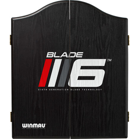 Cabinet de fléchettes Winmau Blade 6 noir - Zwart