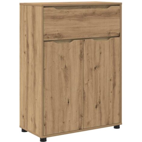 Cabinet de salle de bain Chêne artisanal 72,5 x 36,5 x 100 cm CFW751485