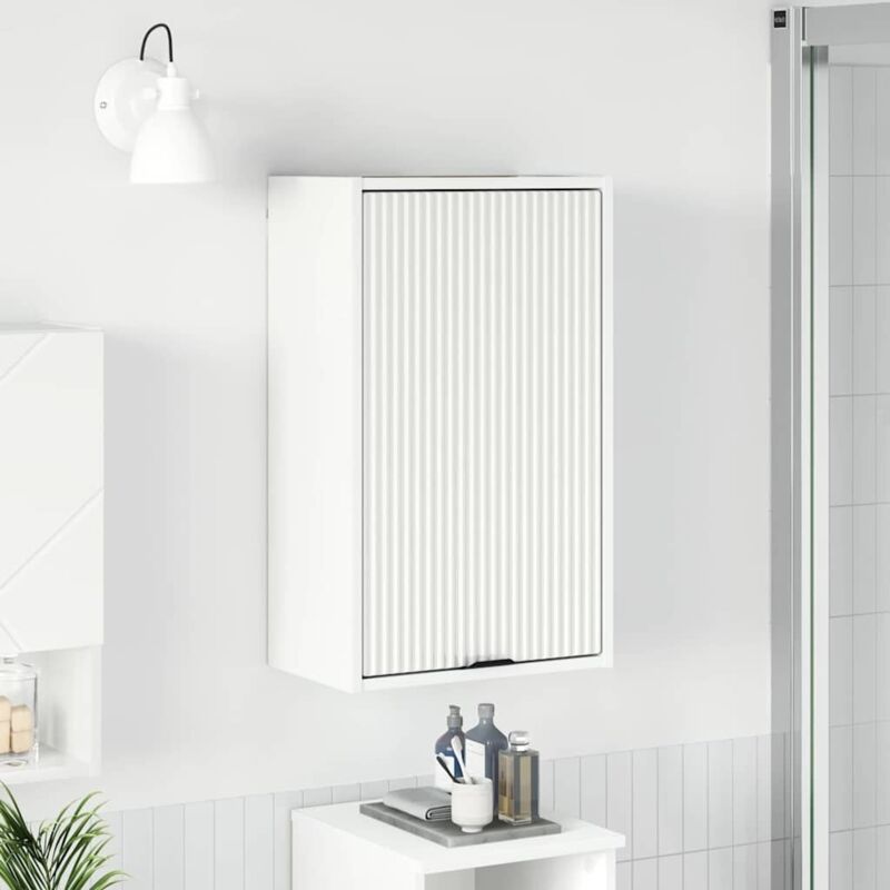 Cabinet de salle de bain Montage mural Blanc 39 x 23,5 x 65 cm vidaXL