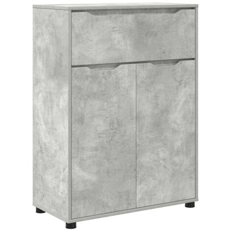 Cabinet de salle de bain Gris béton 72,5 x 36,5 x 100 cm CFW769967