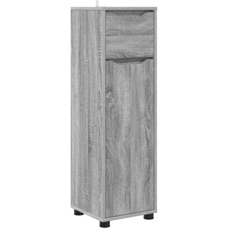 Cabinet de salle de bain Gris Sonoma 30,5 x 30 x 101 cm CFW375663