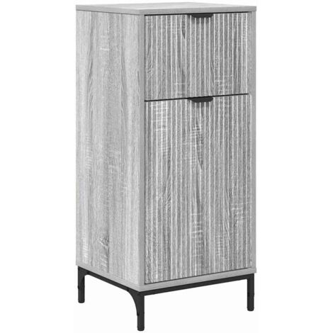 Cabinet de salle de bain Gris Sonoma 39,5 x 36 x 88 cm CFW288668