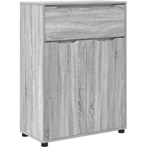 Cabinet de salle de bain Gris Sonoma 72,5 x 36,5 x 100 cm CFW685063