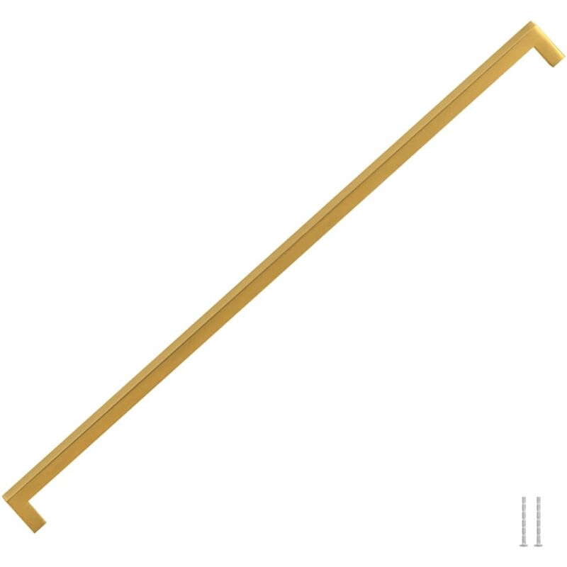 Cabinet Handles 5 Pcs Gold 480 Mm Stainless Steel Vidaxl