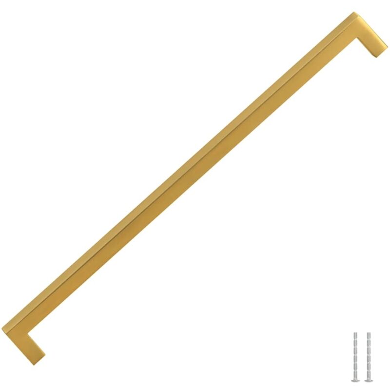 Cabinet Handles 5 pcs Gold 320 mm Stainless Steel Vidaxl
