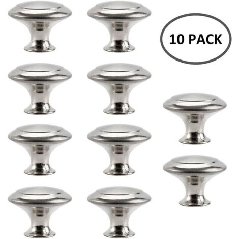 Cabinet Knobs Kitchen Cabinet Handles Stainless Steel Doors Cup Decoration Door Cabinet Cupboard Drawer Cupboard - 10 PCS