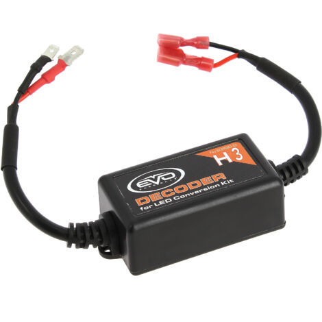 Cablage compatible avec kit de conversion LED HID EV93831 H3 - EvoFormance