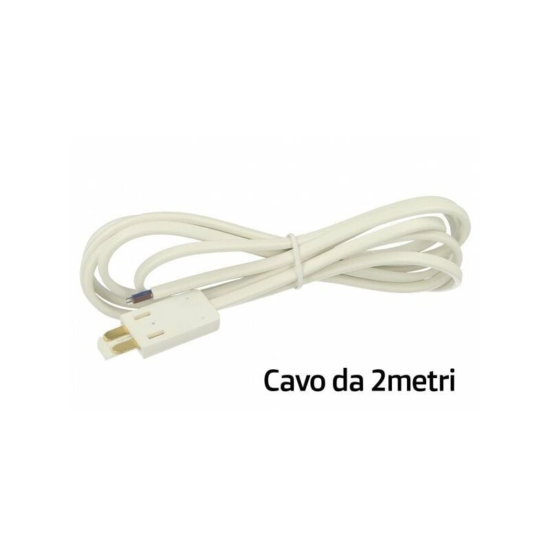 Image of Cablaggio Cavo Alimentazione e Connettore Per Trasformatore Binario Guida Barra Elettrificata CB2107 Con Filo Da 2 Metri