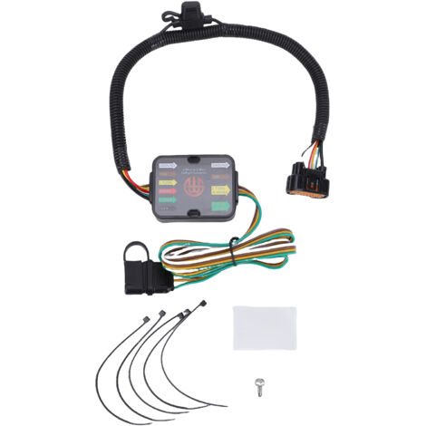 Cablaggio del rimorchio a 4 pin, sostituzione della luce Plug and Play 118784 per Santa Fe, Palisade, Cruz e Tucson