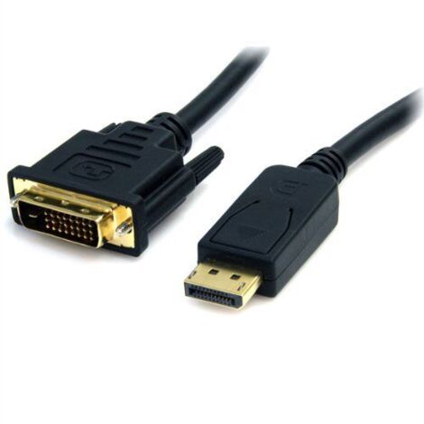 Cable 1,8m Adaptador de Vídeo DisplayPort a DVI - Conversor DP - Hasta 1920x1200 - Pasivo