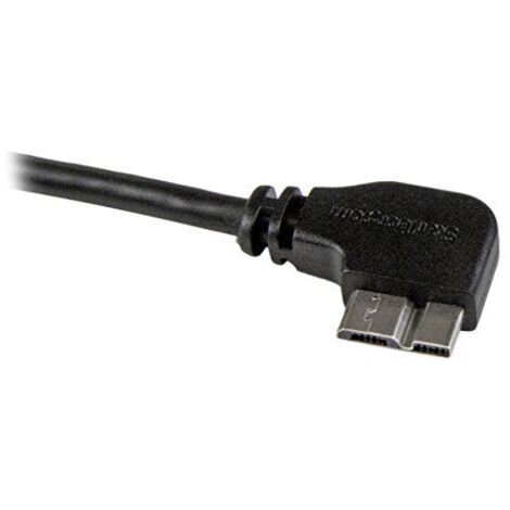 CABLE 1M MICRO USB 3.0 ACODADO